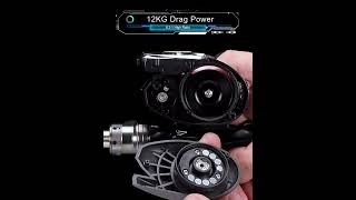 Proberos Electrical BaitCasting Reels Digital Precise Recording Meters Fishing Reel baitcasting [upl. by Nennahs]