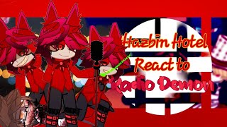 Hazbin Hotel react to Alastor  11  Read description  BeautifulRose [upl. by Maleen279]