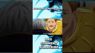 ESCANOR VS ESTAROSSA REACTION escanor anime [upl. by Einahpehs]