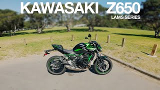 Kawasaki Z650 vs Yamaha MT07  LAMS Series [upl. by Bergstein]