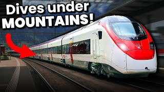 Switzerland’s GROUNDBREAKING HighSpeed Train [upl. by Calla558]