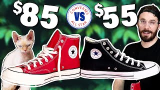 Converse All Star VS Chuck 70 CUT IN HALF [upl. by Uhsoj15]