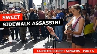 Part 5  5 SENSATIONAL Street Performers Singing [upl. by Eilrak]