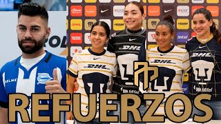 PUMAS TIENE ACUERDO CON RUBÉN DUARTE Y EL ALAVÉS  REFUERZOS DE PUMAS FEMENIL [upl. by Eidnew]