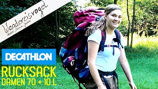 DECATHLON Forclaz Trek 900 7010 Liter Trekkingrucksack  Wanderrucksack für Damen Review  Bericht [upl. by Grunberg888]