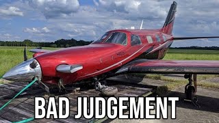 AntiAuthority Pilot Crashes Brand New Piper M600 [upl. by Odo]