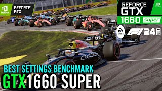 F1 24  GTX 1660 Super  Best Settings  Benchmark [upl. by Kele]