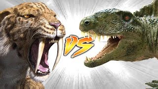 SMILODON VS DIMETRODON Who Would Win [upl. by Everest]