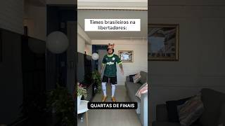 Times Brasileiros na Libertadores ATUALIZADO futebol libertadores shorts [upl. by Ik74]