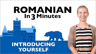 Romanian in Three Minutes  Introducing Yourself in Romanian [upl. by Virgel373]