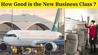 Cathay Pacific A321 Neo Business Class Flight Review Hongkong  Hanoi Cathay Business worth it [upl. by Macswan158]