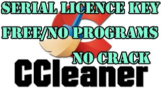 CCleaner PRO  Serial Licence Key ATIVAÇÃOATIVACIONACTIVATION [upl. by Aihsat]