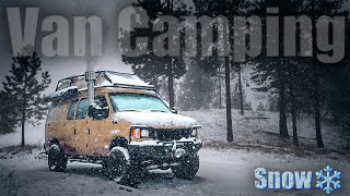 Van Camping  Snow HD Season 2 Episode 3 [upl. by Rieger]