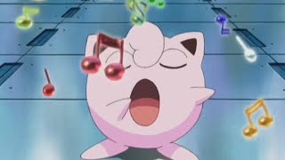 Jigglypuff slept by her own song 🎵 😴🥰 pokemon jigglypuff [upl. by Aliban]