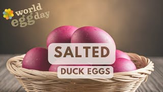 World Egg Day Filipino Salted Duck Eggs [upl. by Hashum]