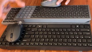 Unboxing and Overview of the Dell Silent Keyboard and Mouse KM555 [upl. by Evy822]