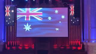 Australian Army Band Brisbane Citizenship Ceremony amazing singers and musicians [upl. by Uzia]