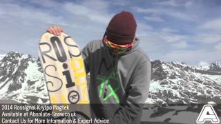 2013  2014  Rossignol Krypto Magtek Snowboard  Video Review [upl. by Dorreg276]