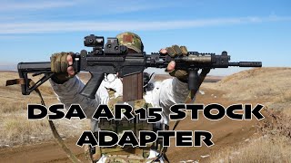 DSARMS AR STOCK ADAPTER [upl. by Vina]