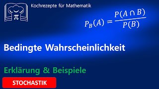 Bedingte Wahrscheinlichkeit mit Vierfeldertafel oder Baumdiagramm [upl. by Hamehseer]