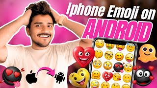 How to get iOS emojis on android 😍 ios emojis on android vivo 👍iPhone Emoji On Android Instagram 😍 [upl. by Anej]