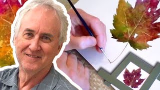 How To Paint a Watercolor Pt1  Beginner Lesson [upl. by Zerk645]