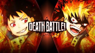 Shinra Vs Bakugo Fire Force Vs My Hero Academia  DEATH BATTLE [upl. by Lotty]