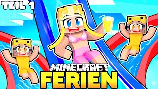 Minecraft FERIEN der FILM 🌸 Teil 1 [upl. by Cally]