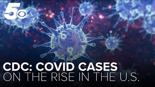 CDC COVID cases rising in the US [upl. by Azar969]