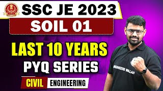 SSC JE 2023  Soil Mechanics  01  SSC JE Previous Year Question Paper  Civil Engineering [upl. by Llewsor]