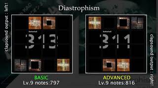 【←BASIC】Diastrophism 掛け合い比較【ADVANCED→】 [upl. by Paymar433]