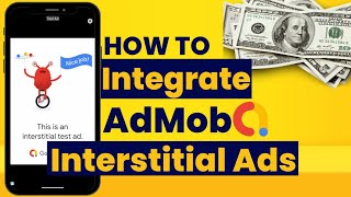 How to integrate Admob Interstitial Ads in Android Studio 2024  With Source Code 🤑 [upl. by Ainsley]