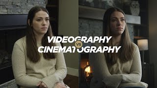 Videography vs Cinematography [upl. by Boru234]