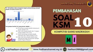 BOCORAN PEMBAHASAN SOAL KSM MATEMATIKA MI 2023 dan UJI COBA KSM 2024 NO 10 ksm2023 KSM2024 juara [upl. by Haskins]