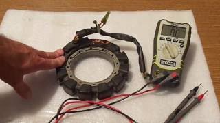 How to test a stator [upl. by Anitsuga]