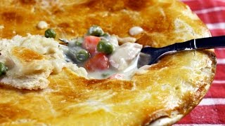 Chicken Pot Pie  Healthy Easy to Make from Scratch [upl. by Lewin658]