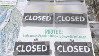 Diamond Peak Uphill Closure Announcement 328331 [upl. by Romola]