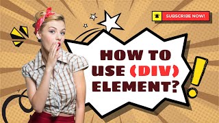 How to use Div Element  HTML Tutorial  Web Development Full Course  The Achievers Campus [upl. by Lesko322]