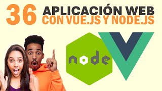 36  Aplicación web con Vue y Node  Implementando layout base [upl. by Vachell646]