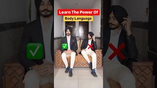 Learn the power of body language Look confident amp dominating [upl. by Fairweather]