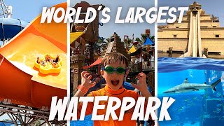 The World’s Largest Waterpark │Atlantis Aquaventure Dubai [upl. by Alyehc254]