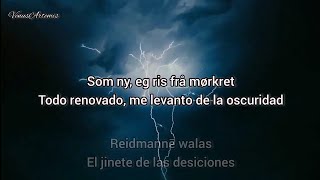 Wardruna  Hertan Sub EspañolLyrics [upl. by Annahsor]