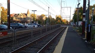 SEPTA Regional Rail Train 3546 at Gwynedd Valley PA [upl. by Elsey]