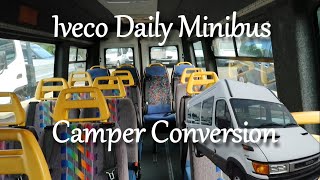 Intro  We Bought an Iveco Daily Minibus  BUS to CAMPER Conversion [upl. by Blinny890]