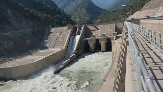 Dam Spillways Discharge Control successfully [upl. by Shipman]