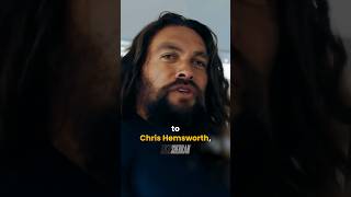 Jason Momoa calls out Chris Hemsworths biceps [upl. by Caresse]