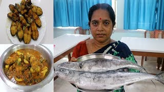 Mackerel Fish Delicious Curry Recipe  Mackerel Fish Cooking 🐠 🐠 [upl. by Pruter]