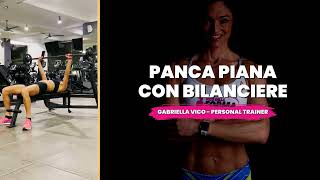 Panca Piana con Bilanciere  Esercizio Fitness per pettorali [upl. by Coady516]