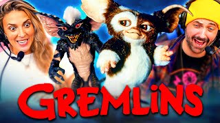 GREMLINS 1984 MOVIE REACTION FIRST TIME WATCHING Gizmo  Full Movie Review [upl. by Norrahc]