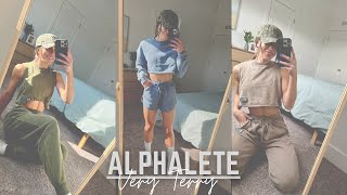 ALPHALETE TRY ON HAUL AND REVIEW Very Terry Collection [upl. by Sulecram]